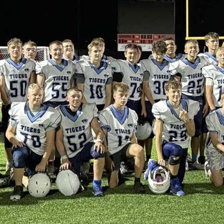 Salem Middle School eighth-grade football team